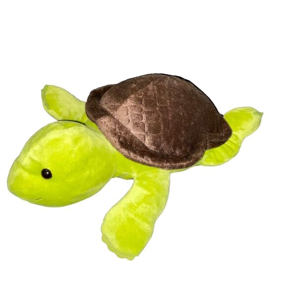 Kohls Cares Plush Turtle Foolish Tortoise Eric Carle Stuffed Animal Green 15" - Picture 9 of 10